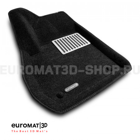 Текстильные 3D коврики Euromat3D Lux в салон для Opel Insignia (2009-2017) № EM3D-003807