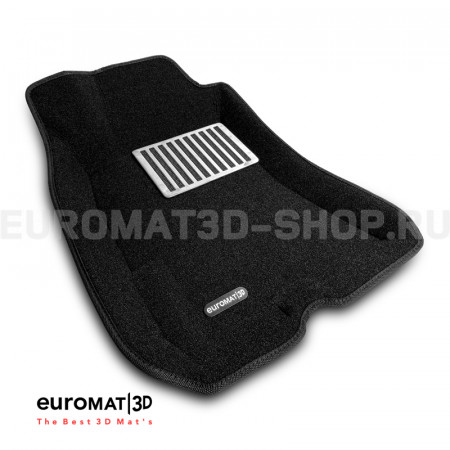 Текстильные 3D коврики Euromat3D Lux в салон для Subaru Impreza (2008-) № EM3D-004708