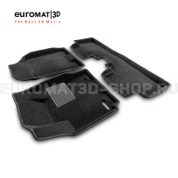 Текстильные 3D коврики Euromat3D Business в салон для Hyundai Tucson (2004-2015) № EMC3D-002720
