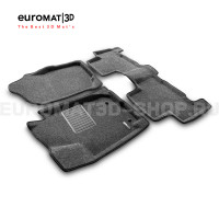 Текстильные 3D коврики Euromat3D Business в салон для Toyota Rav 4 (2006-2013) № EMC3D-005126G Серые Текстильные 3D коврики Euromat3D Business в салон для Toyota Rav 4 (2006-2013) № EMC3D-005126G Серые