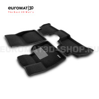 Текстильные 3D коврики Euromat3D Premium в салон для Bmw X6 (G06) (2018-) № EMPR3D-001227