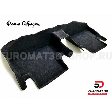 Текстильные 5D коврики с высоким бортом Euromat3D в салон для Toyota Corolla (2013-2018) № EM5D-005128