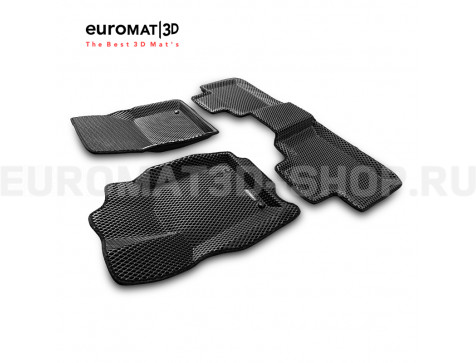 3D коврики Euromat3D EVA в салон для Jeep Grand Cherokee (2010-) № EM3DEVA-002760