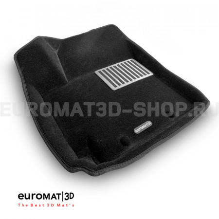 Текстильные 3D коврики Euromat3D Lux в салон для Hyundai Creta (2021-) № EM3D-002712