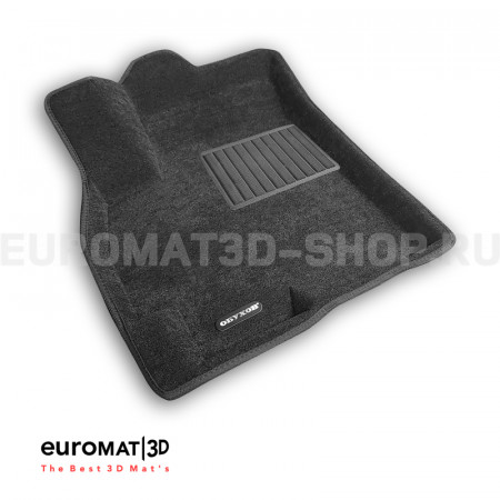 Текстильные 3D коврики Euromat3D Business в салон для Exeed LX (2022-) № EMC3D-001425