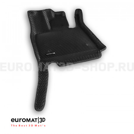 3D коврики Euromat3D EVA XL в салон для BYD SONG PLUS (2020-) № EM3DEVA-001250L