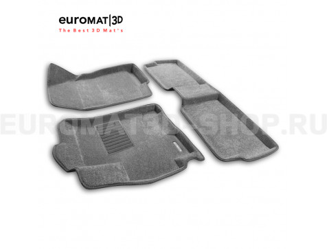 Текстильные 3D коврики Euromat3D Business в салон для Exeed LX (2022-) № EMC3D-001425G Серые Текстильные 3D коврики Euromat3D Business в салон для Exeed LX (2022-) № EMC3D-001425G Серые