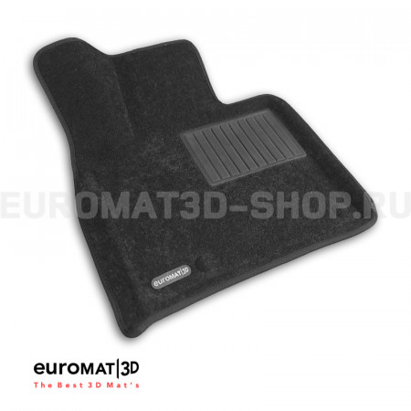 Текстильные 3D коврики Euromat3D Business в салон для Gac M8 (2023-) № EMC3D-001434