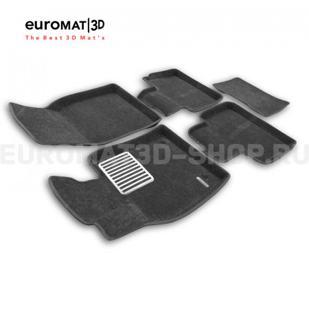 Текстильные 3D коврики Euromat3D Lux в салон для Toyota Camry XV80 (2024-) № EM3D-005112