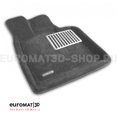 Текстильные 3D коврики Euromat3D Lux в салон для BYD SONG PLUS (2020-) № EM3D-001250