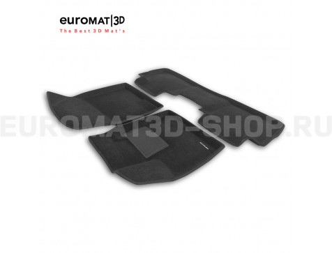 Текстильные 3D коврики Euromat3D Business в салон для Haval H7 (2024-) № EMC3D-001445