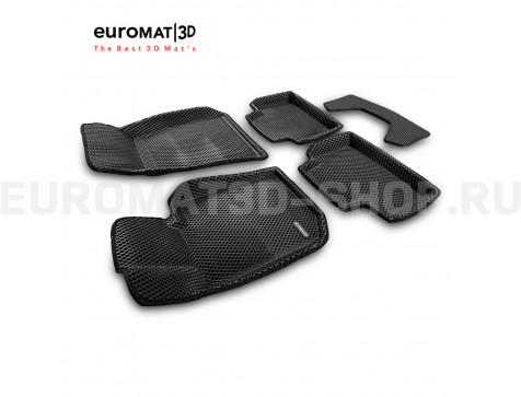 3D коврики Euromat3D EVA в салон для Bmw 3 (G20) Long (2019-) № EM3DEVA-001229